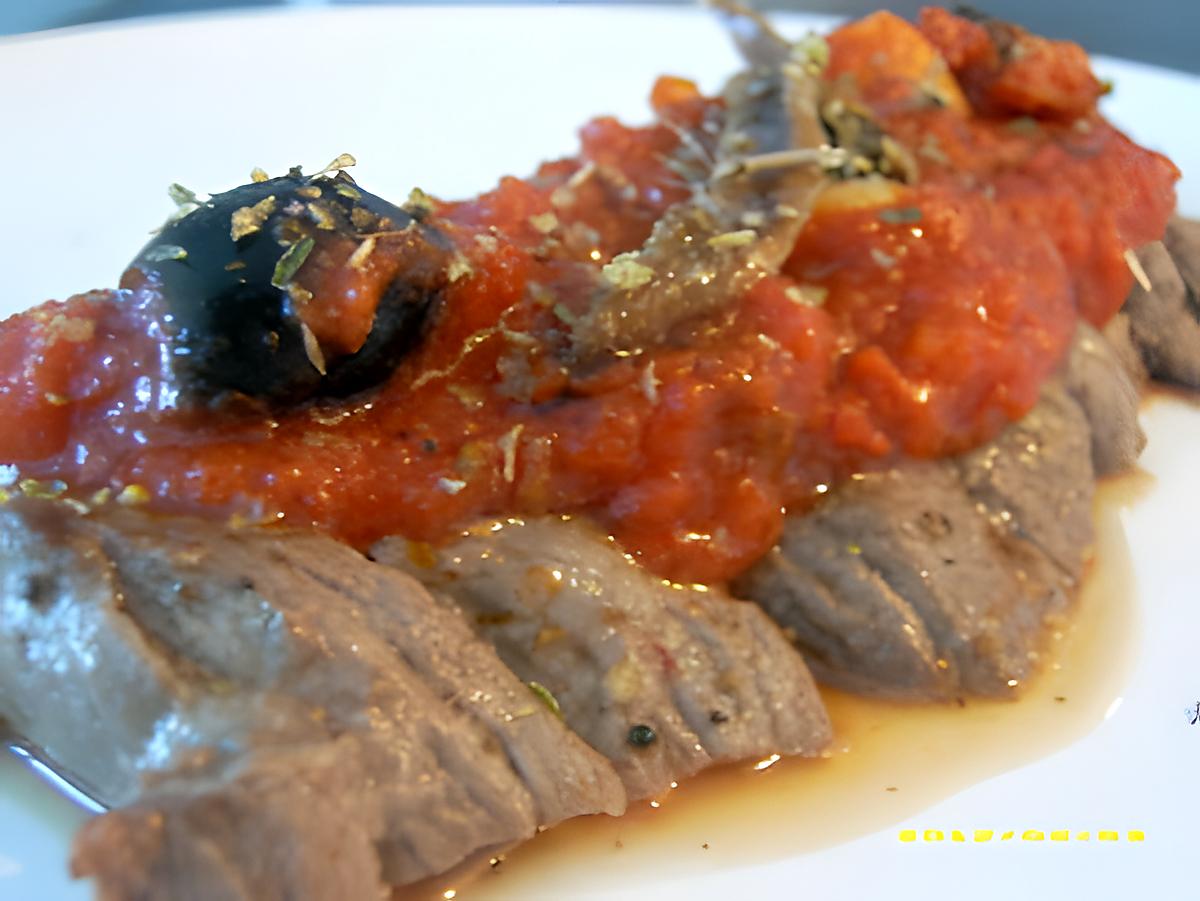 recette Bavette sauce pizzaiolo