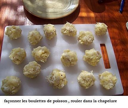 recette Croquettes de poisson à la citronnelle