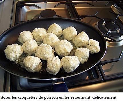 recette Croquettes de poisson à la citronnelle