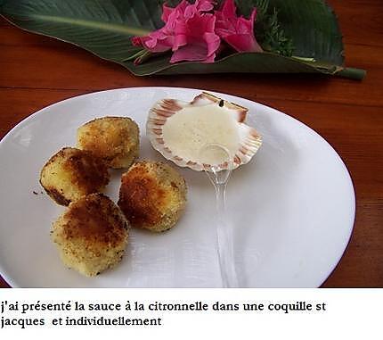 recette Croquettes de poisson à la citronnelle