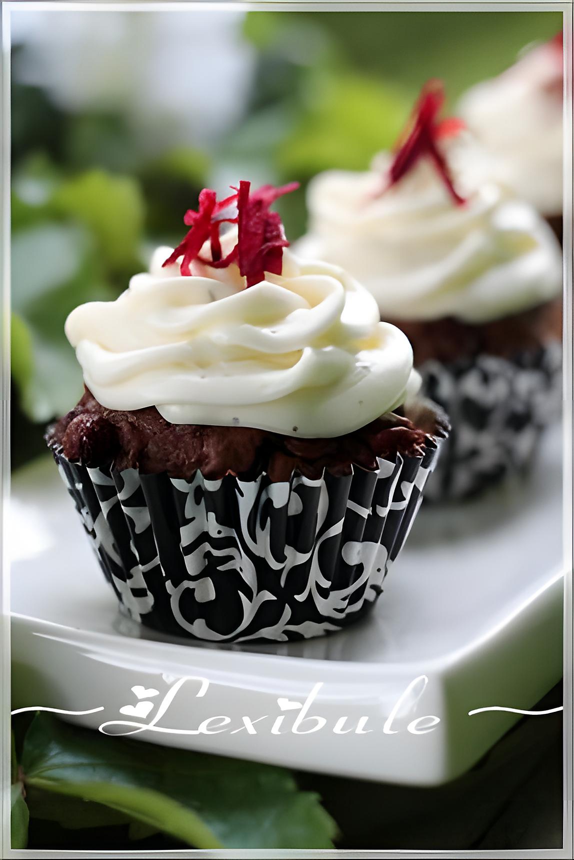 recette Cupcakes chocolat betterave