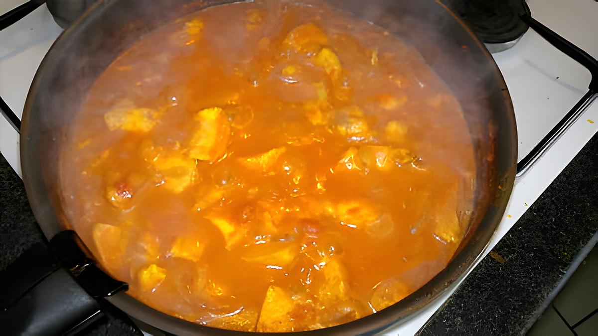 recette Poulet au curry