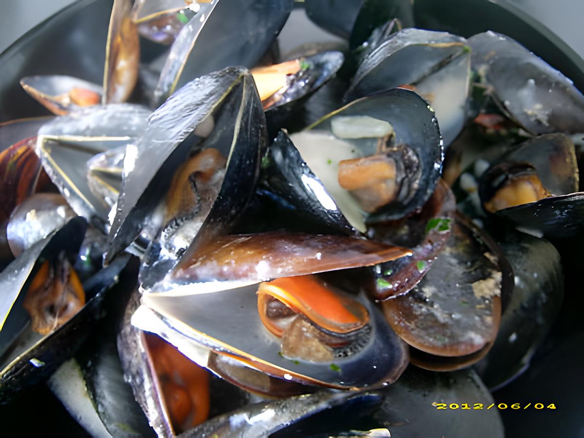 recette moules au roquefort