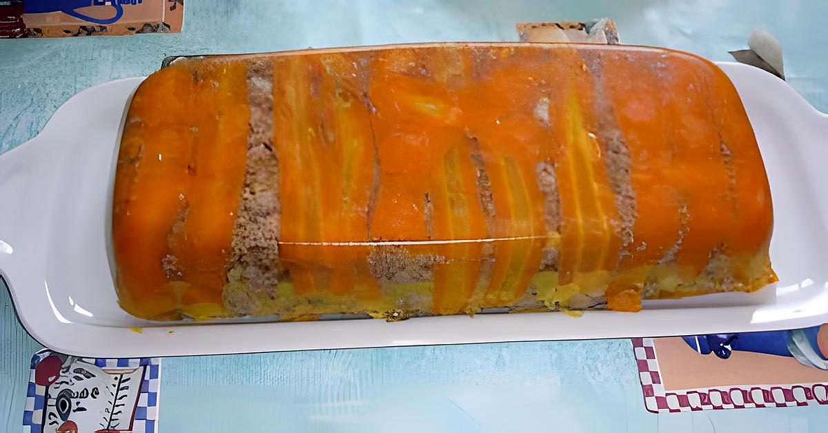 recette TERRINE DE RIS DE VEAU AU FOIE GRAS