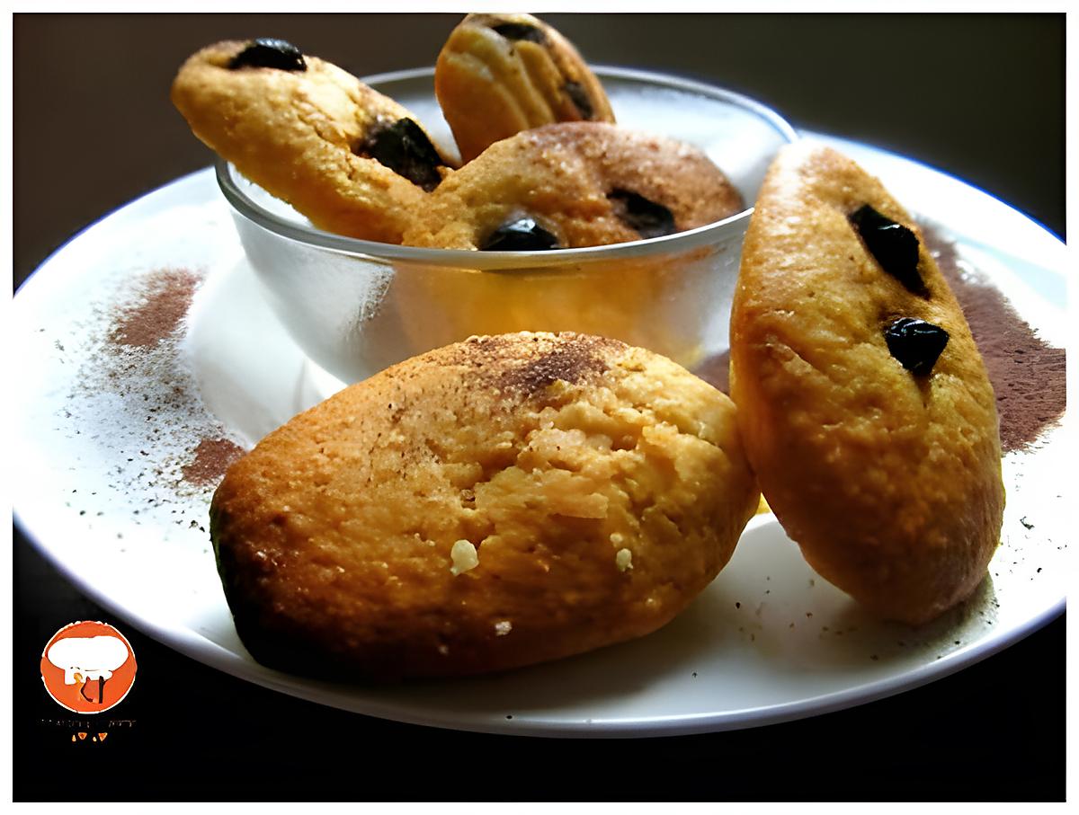 recette Madeleines aux cranberries sans oeufs