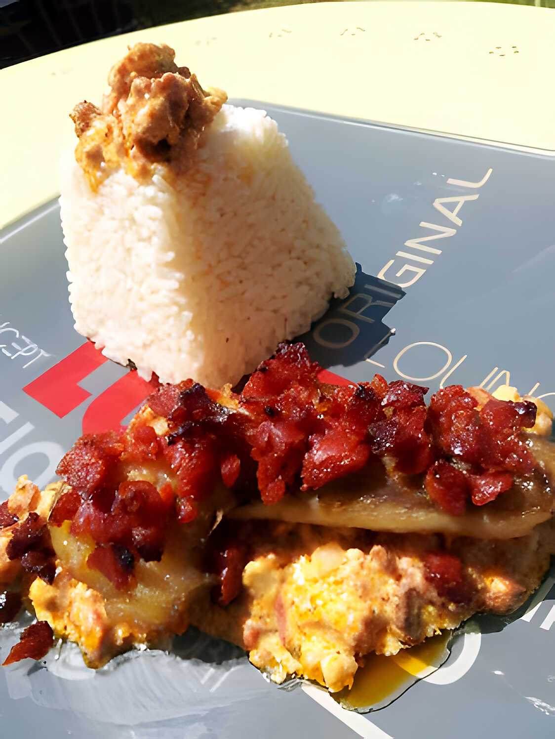 Recette de Filet de colin gratiné à la chapelure de chorizo et sa sauce ...