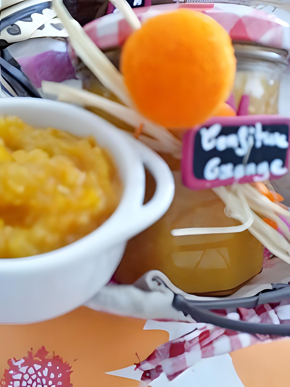 recette Confiture à l'orange (recette express au micro ondes de julie andrieu )