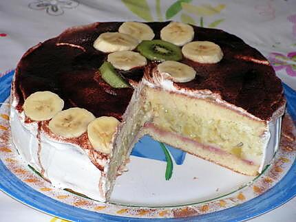 recette Biscuit à la crème de rhubarbe