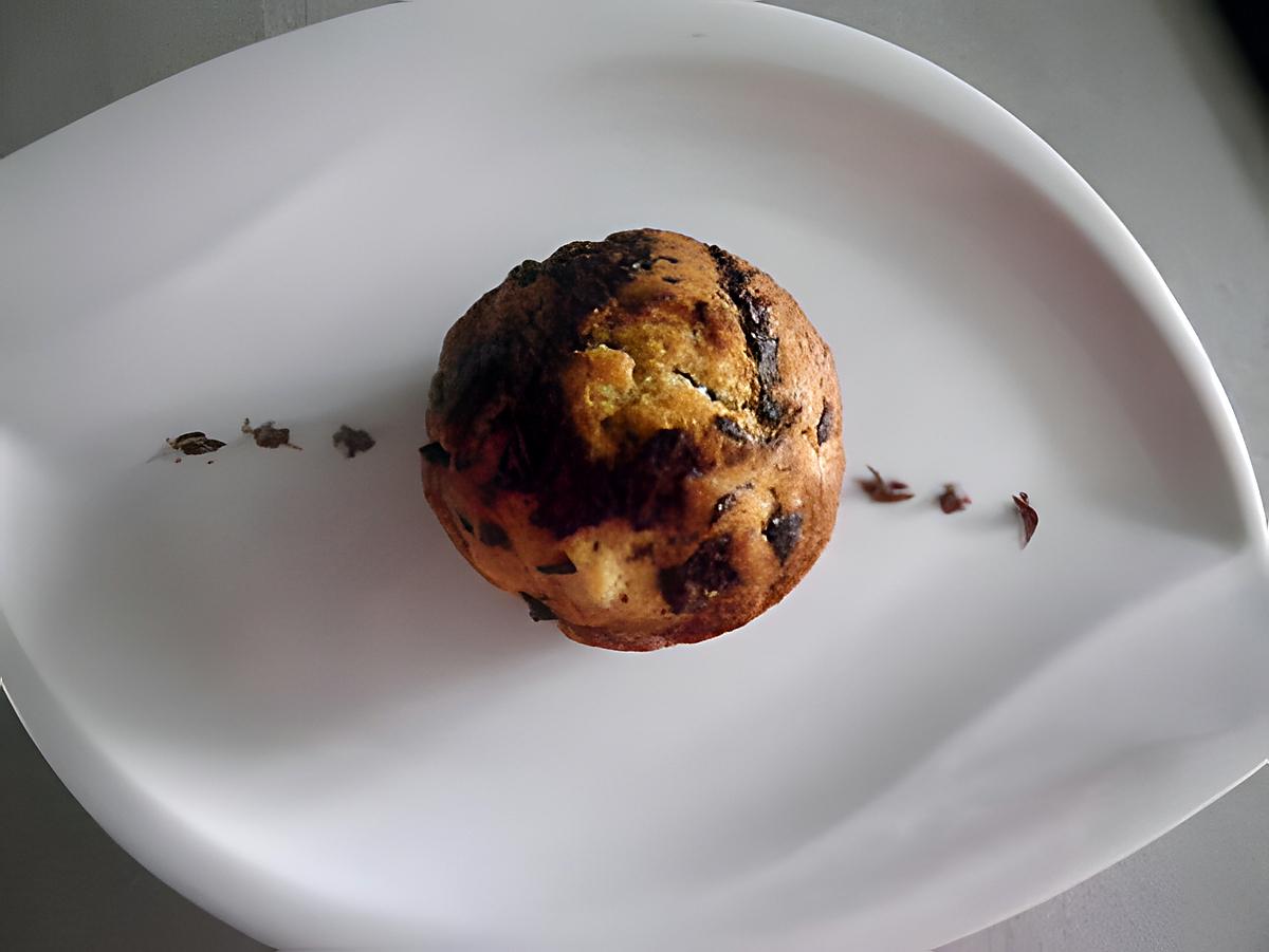 recette muffins aux 2 chocolat Noir et Blanc