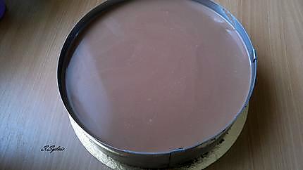 recette Bavarois mousse au chocolat au lait et blanc