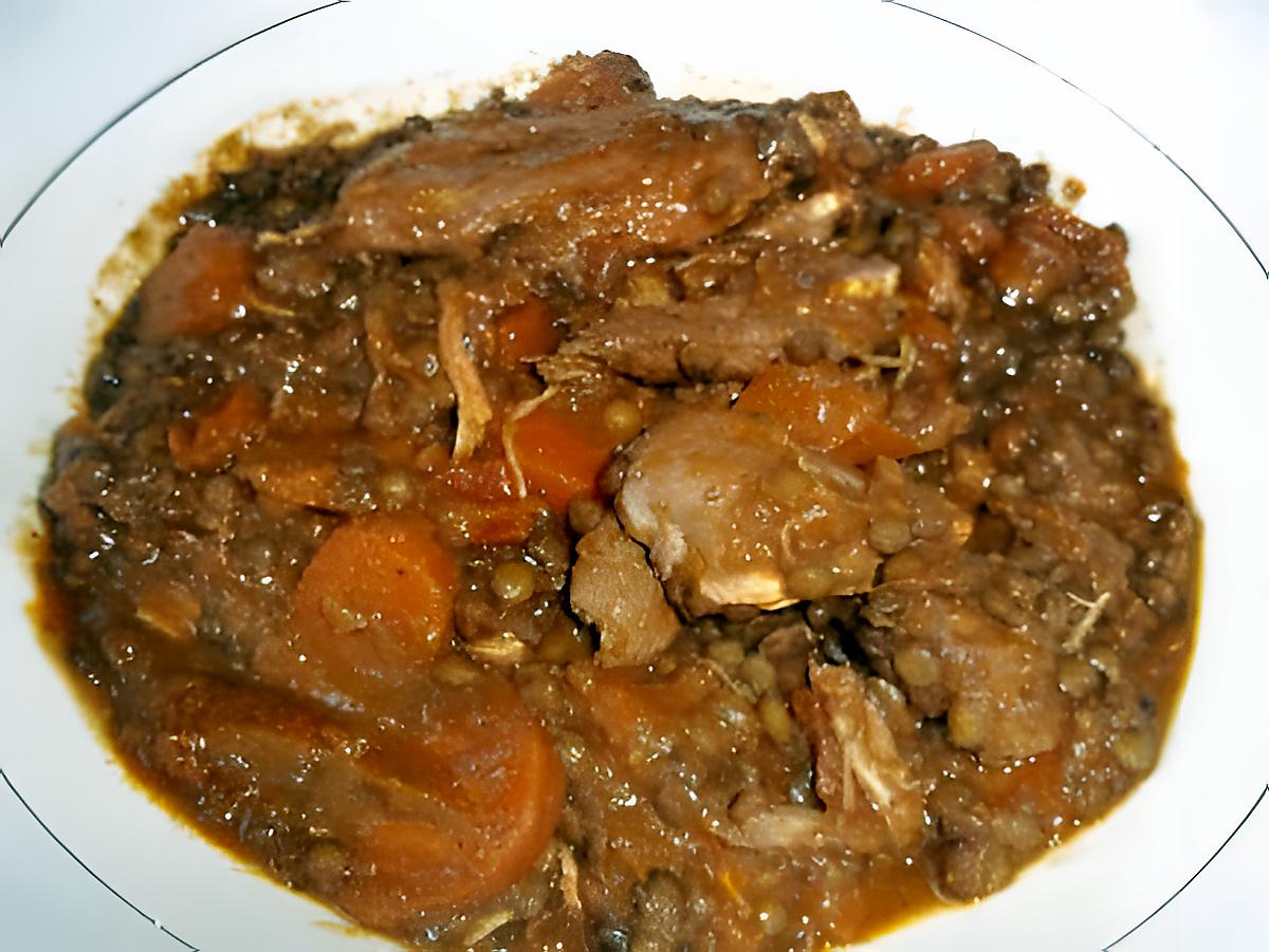 recette lentilles a la marocaine