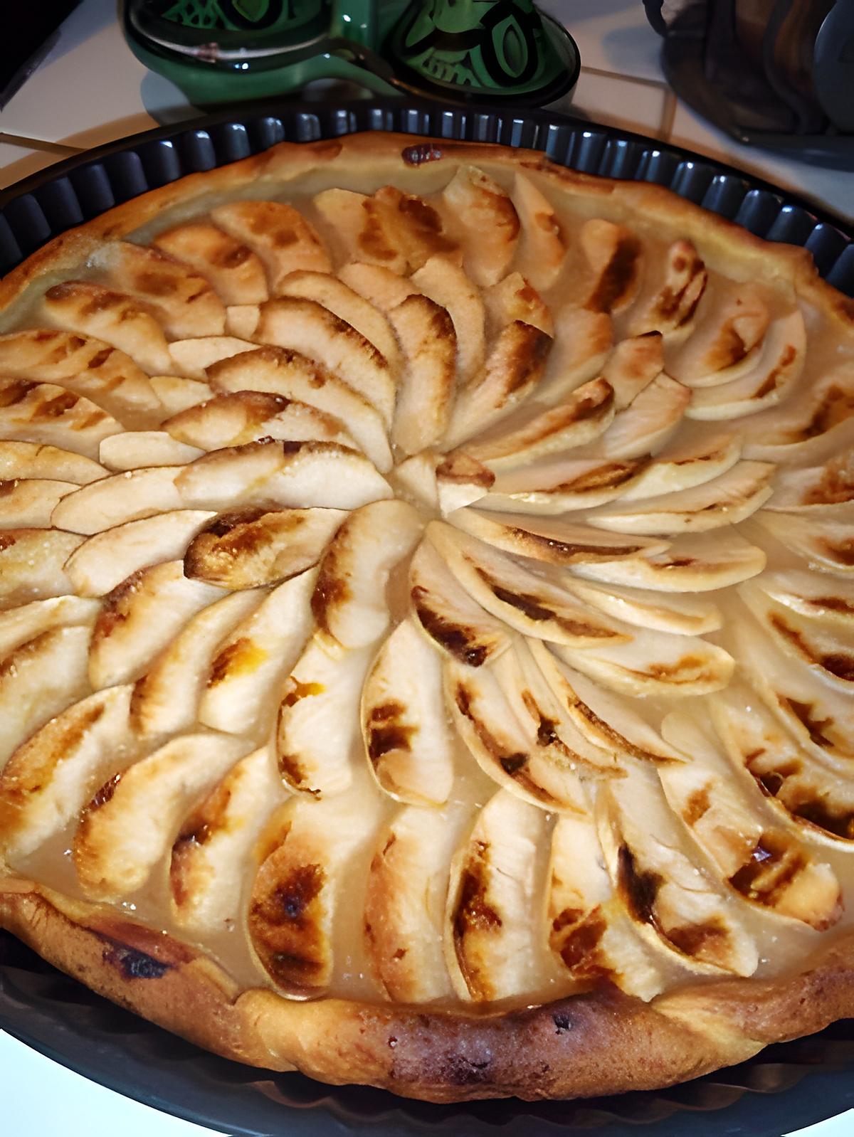 recette tarte aux pommes