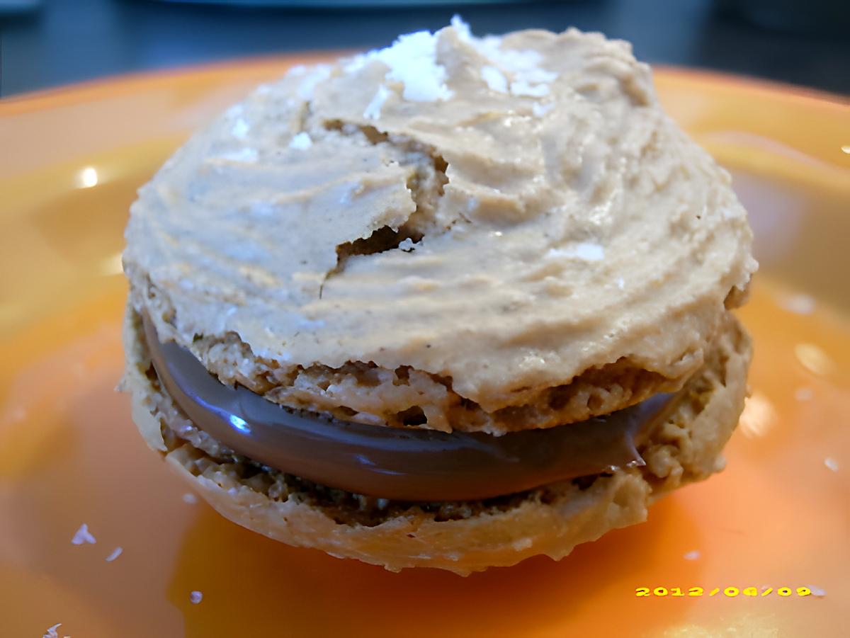 recette macarons fourrés au nutella