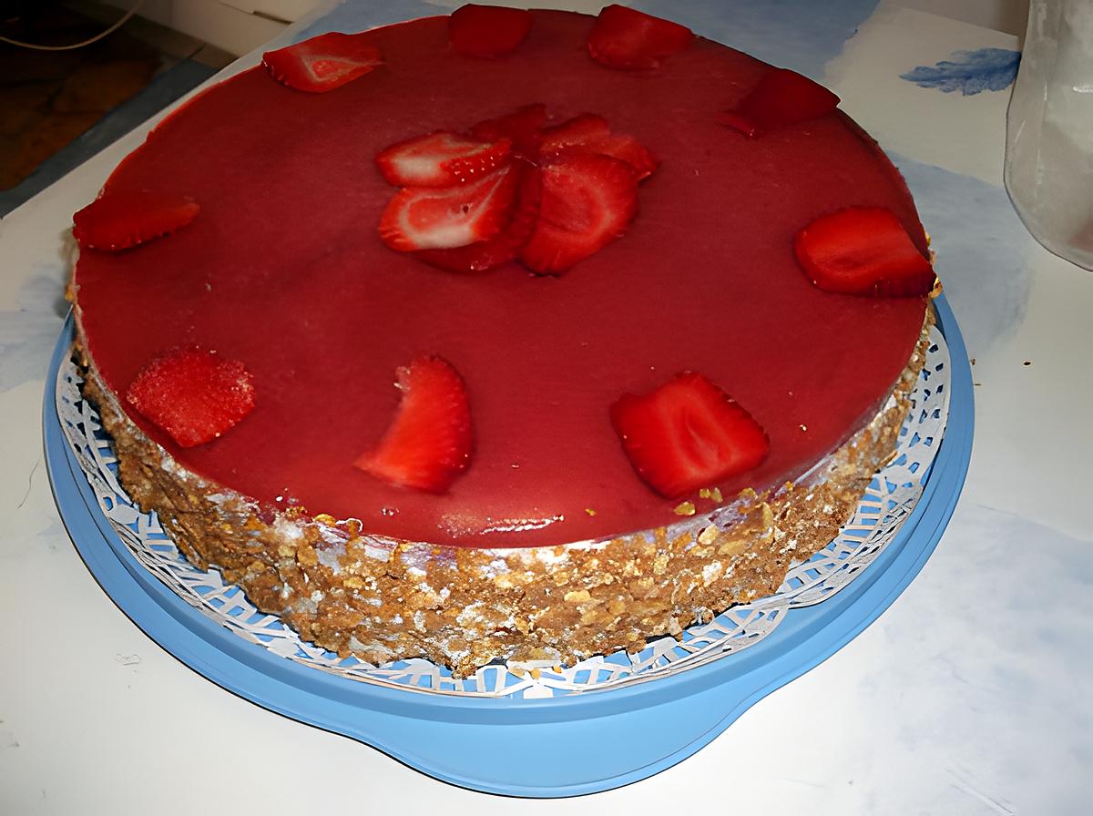 recette Fraisier fait maison