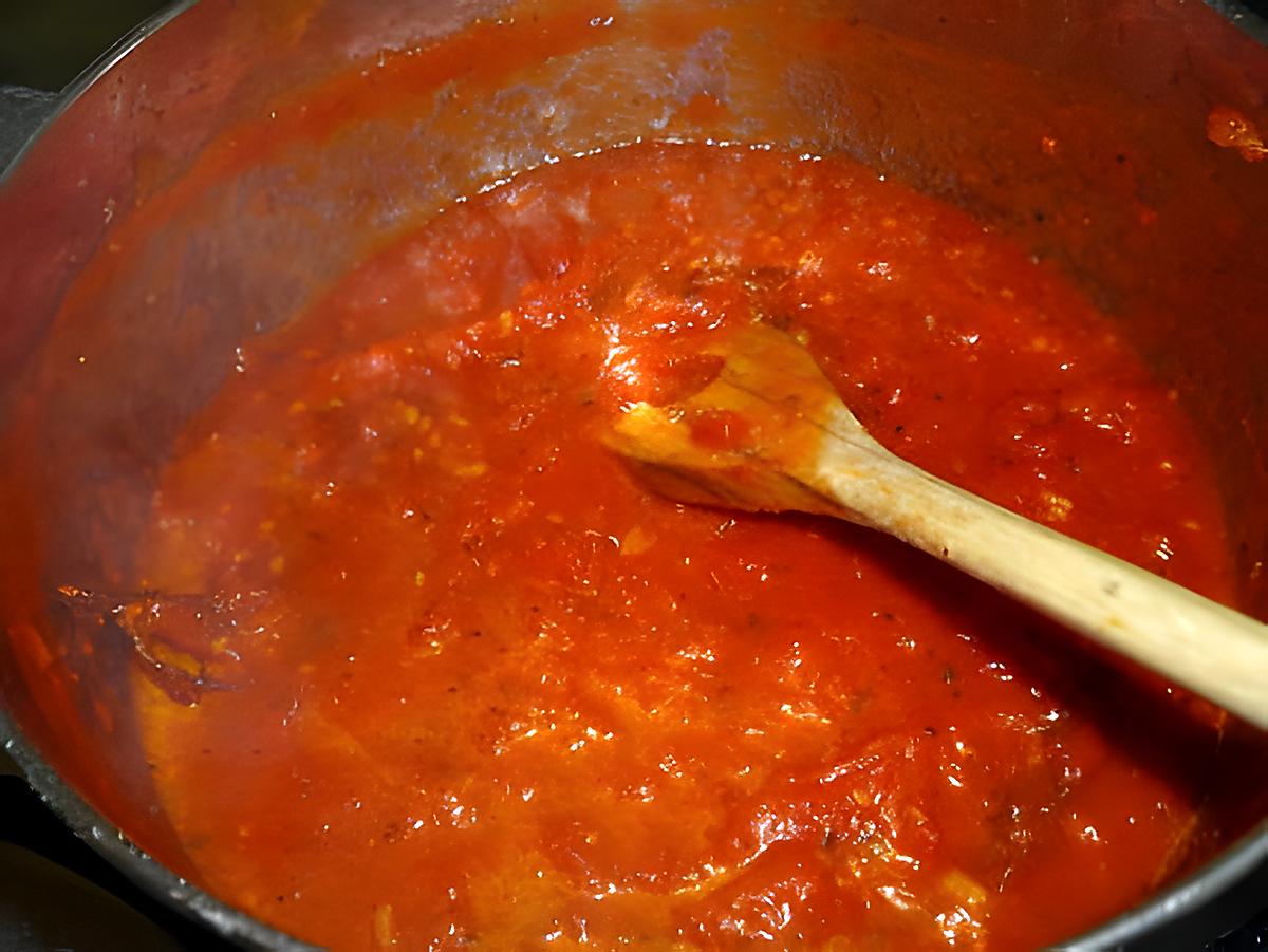 recette Sauce tomate pour pizza.