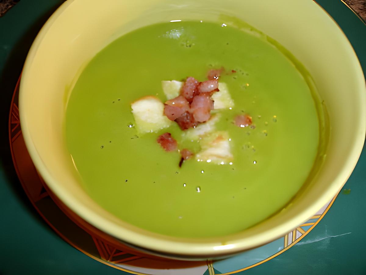 recette Soupe Petits Pois Basilic