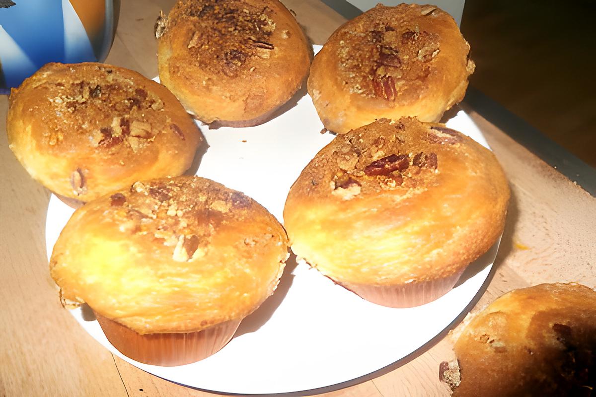 recette Muffins aux Noix de Pécan, facile à réaliser !