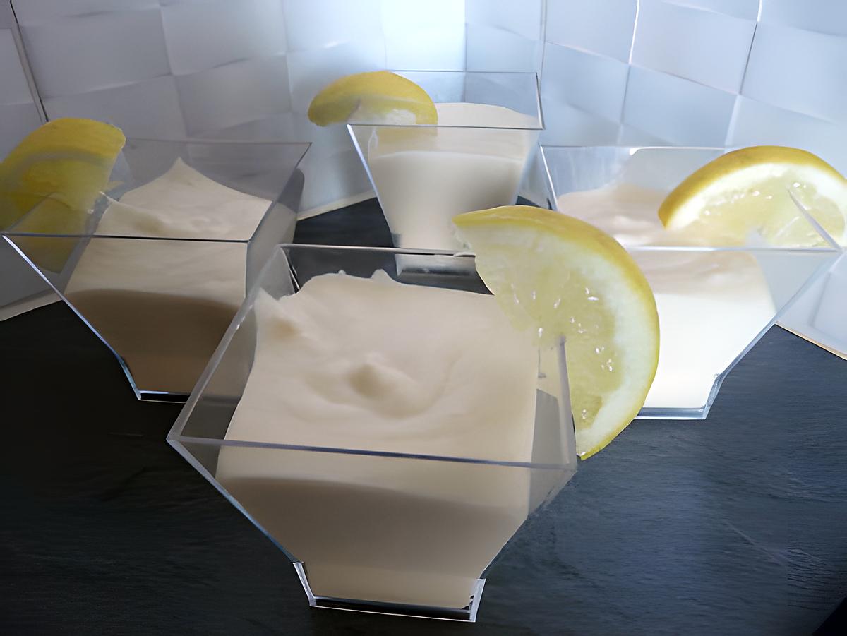 recette Mousse au mascarpone au citron façon LILI