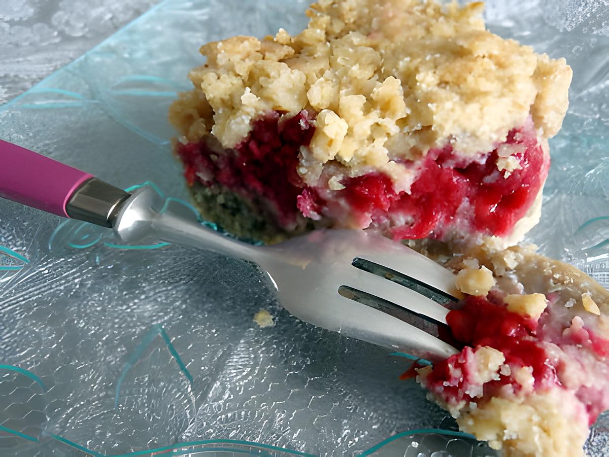 recette Croustillants vanillé aux framboises