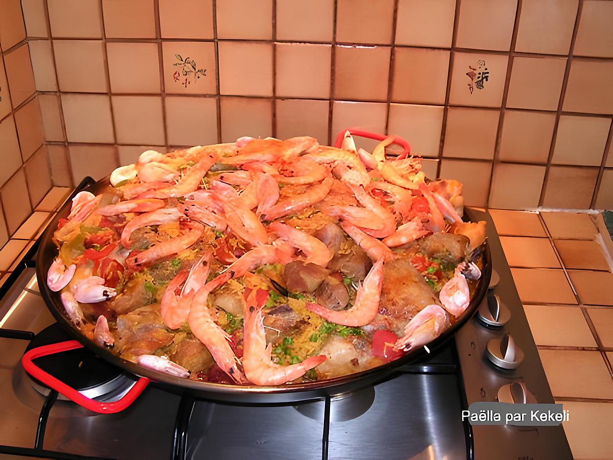 recette Paella