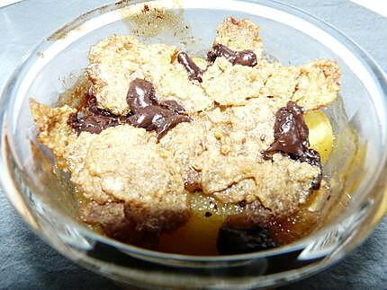 recette Crumble nectarine-miel au special K