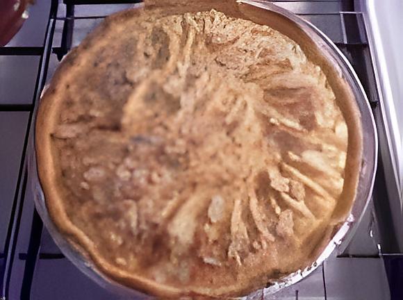 recette tarte aux pommes et amandes