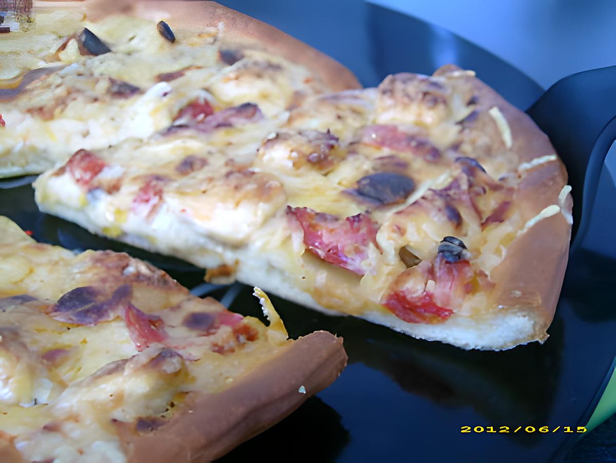 recette pizza manureva