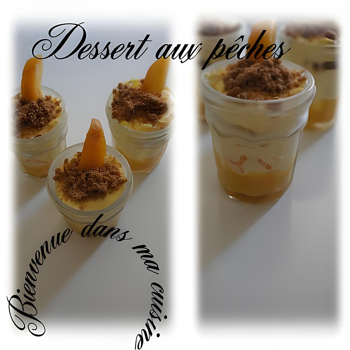 recette dessert aux pêches