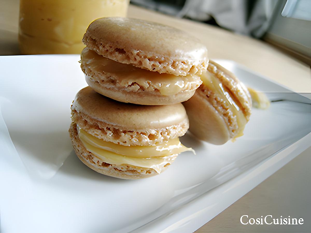 recette Macarons à la confiture de lait (ou Dulce de Leche)