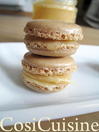 recette Macarons à la confiture de lait (ou Dulce de Leche)