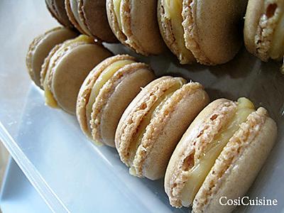 recette Macarons à la confiture de lait (ou Dulce de Leche)