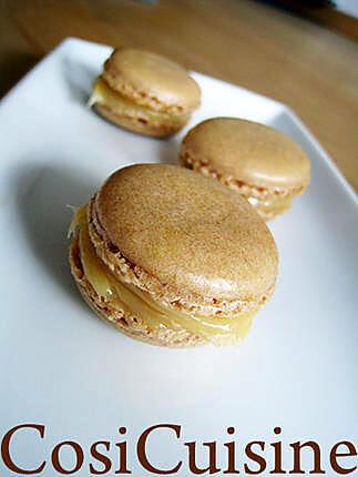 recette Macarons à la confiture de lait (ou Dulce de Leche)