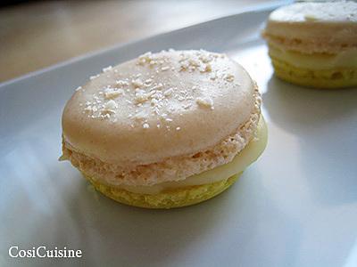 recette Macarons Malibu Ananas