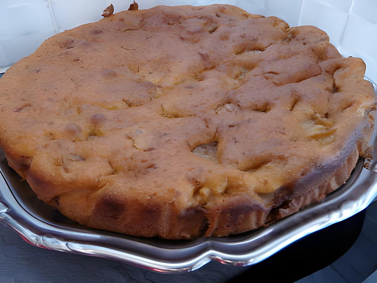 recette Gâteau pommes-noix pour la fête de papa gourmand