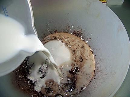 recette Crèmes au chocolat express comme une danette et chouquettes