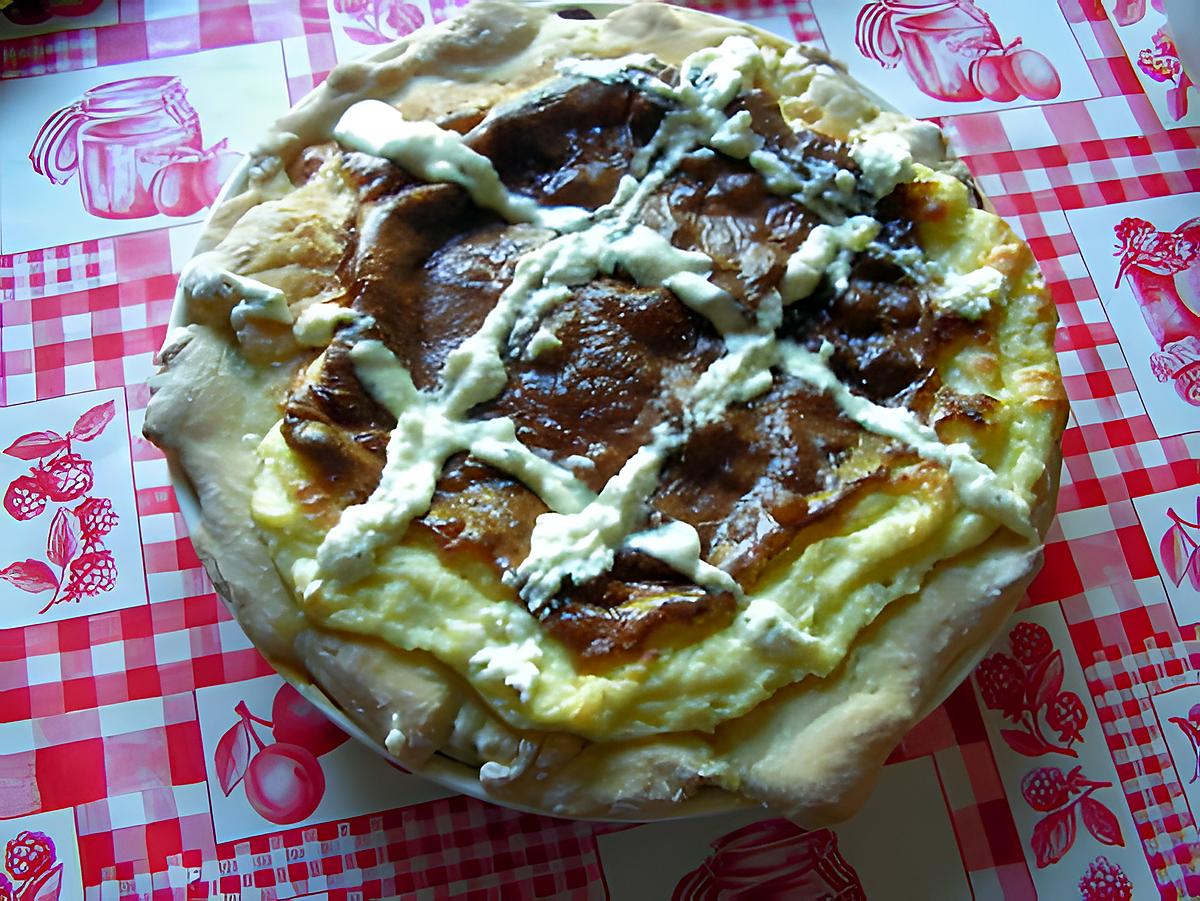 recette Tarte normande au thym