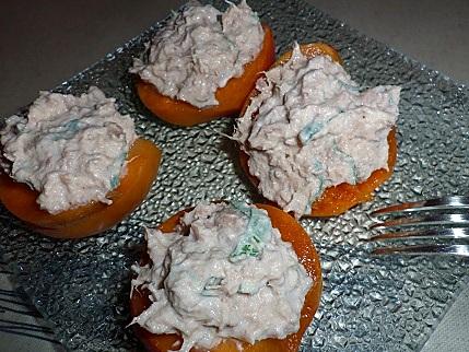 recette Abricots au thon et à la sauge