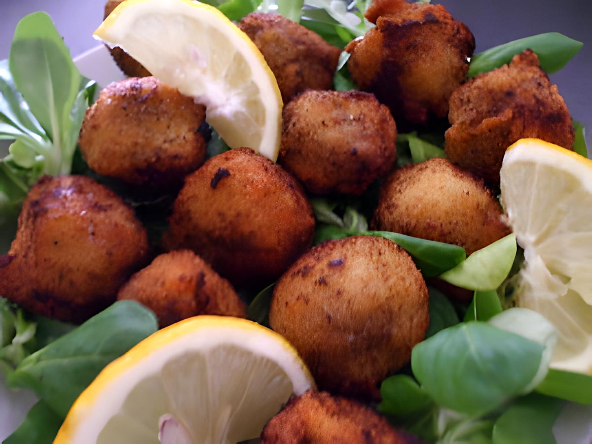 recette " Minis boulettes épicées pour l'apéro...."....