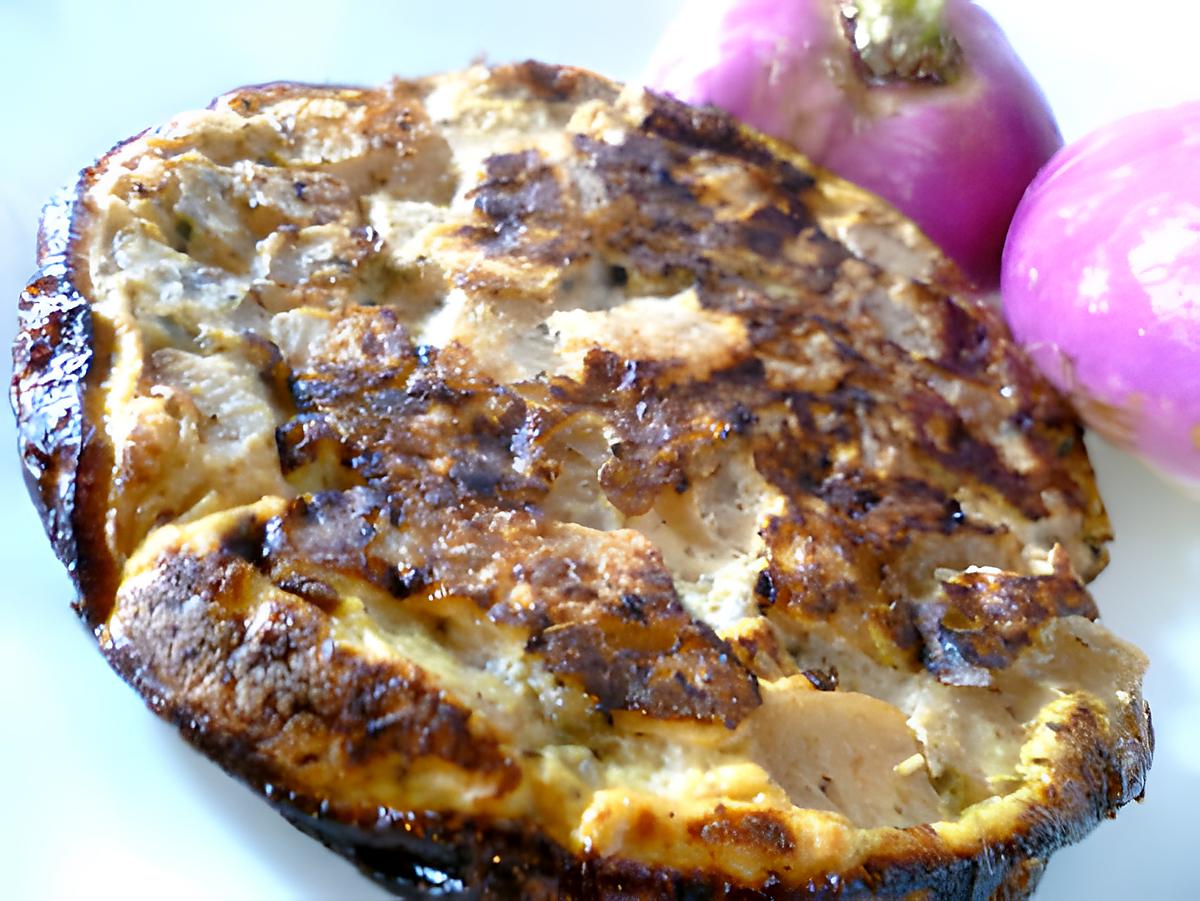 recette Tortilla de navets