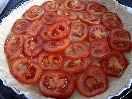 recette Ma tarte à la tomate