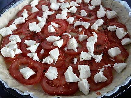recette Ma tarte à la tomate