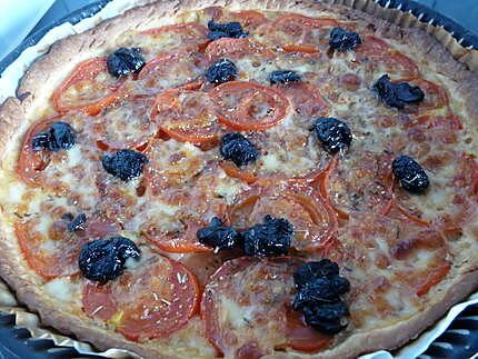 recette Ma tarte à la tomate