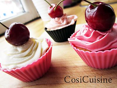 recette Cupcake à la cerise