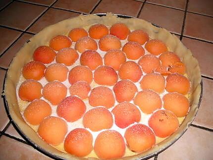 recette Tarte aux abricots