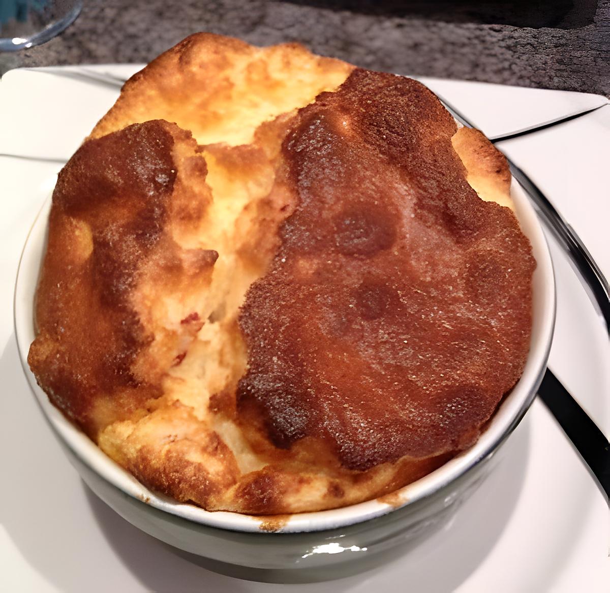 recette Soufflé au fromage et jambon