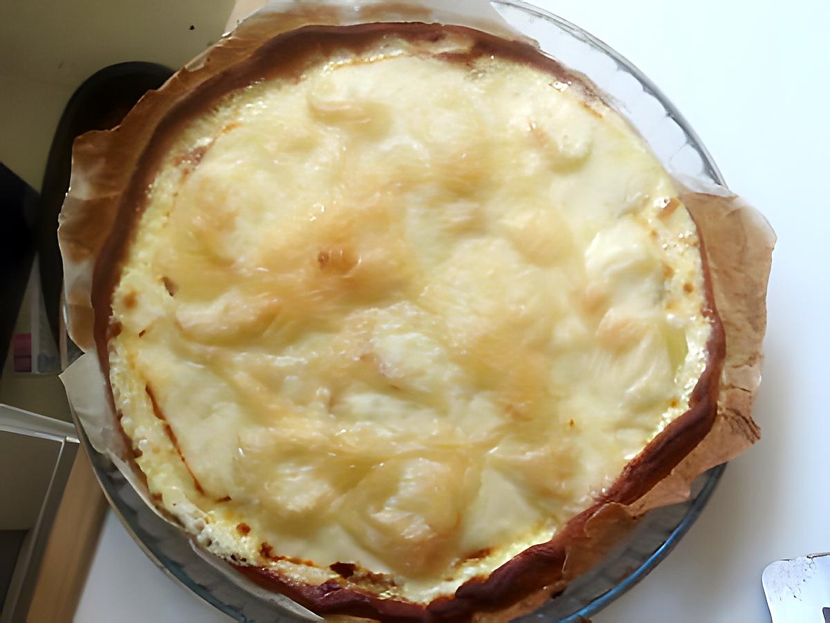 recette Quiche façon raclette