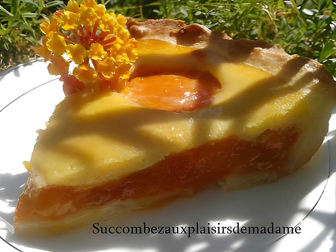 Tarte aux abricots et à l'amande