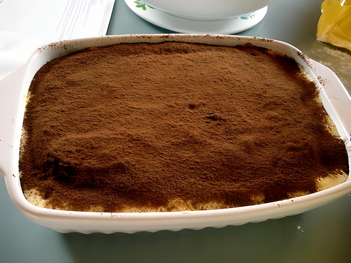 recette tiramisu