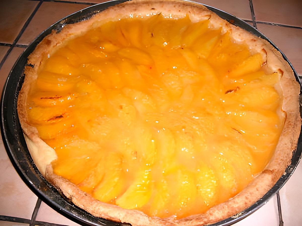 recette Tarte aux nectarines