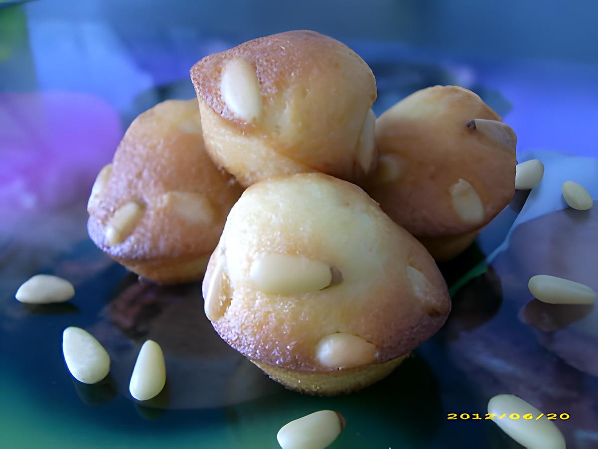 recette minis muffins aux pignons